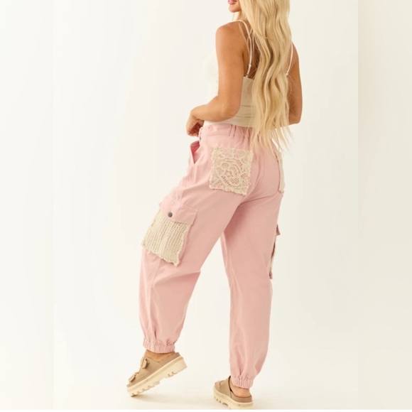 POL Pink Cargo Joggers - Picture 5 of 7